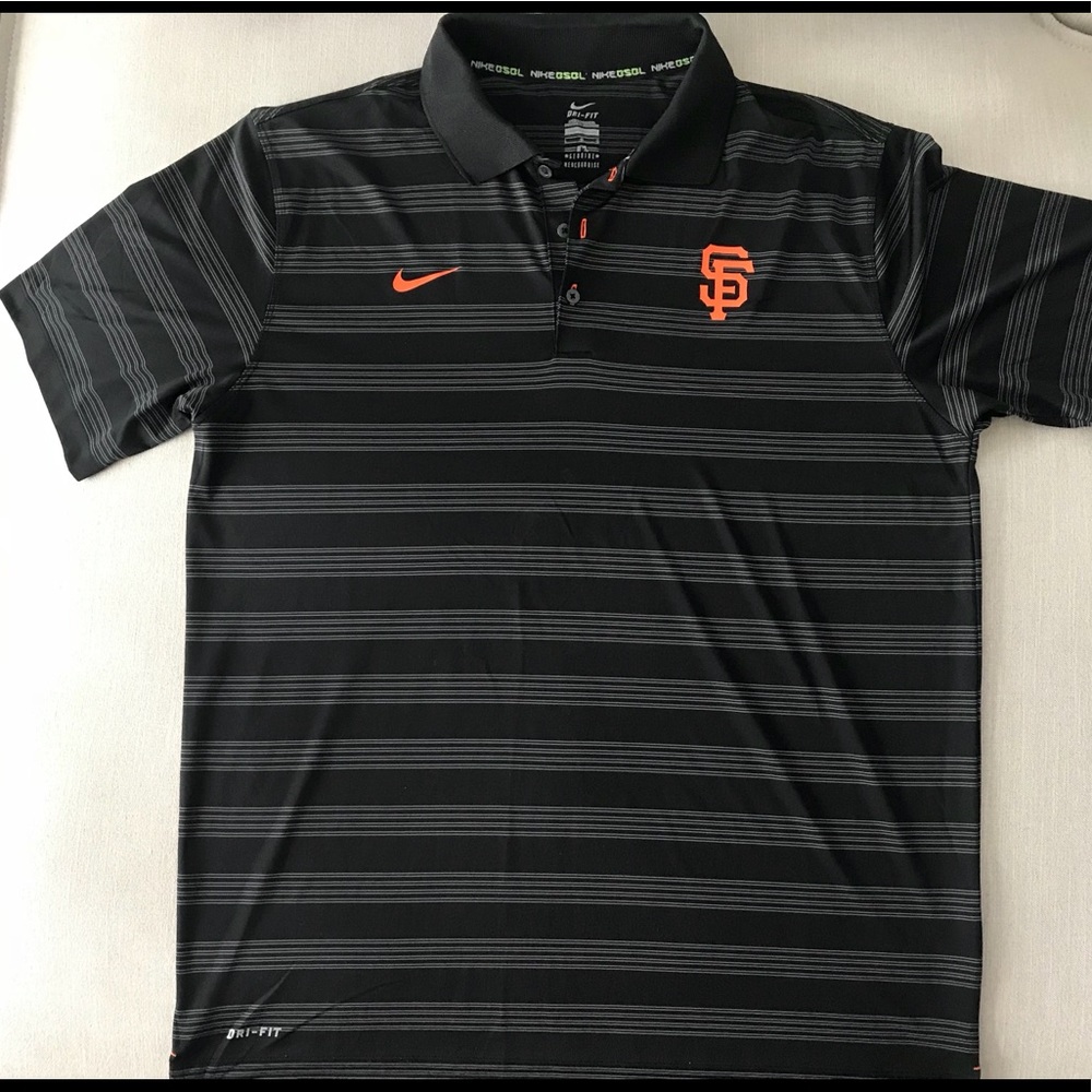 Nike Polo San Francisco GIANTS!! Dri-Fit